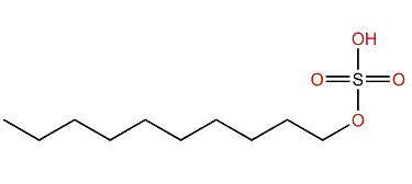 Decyl sulfate